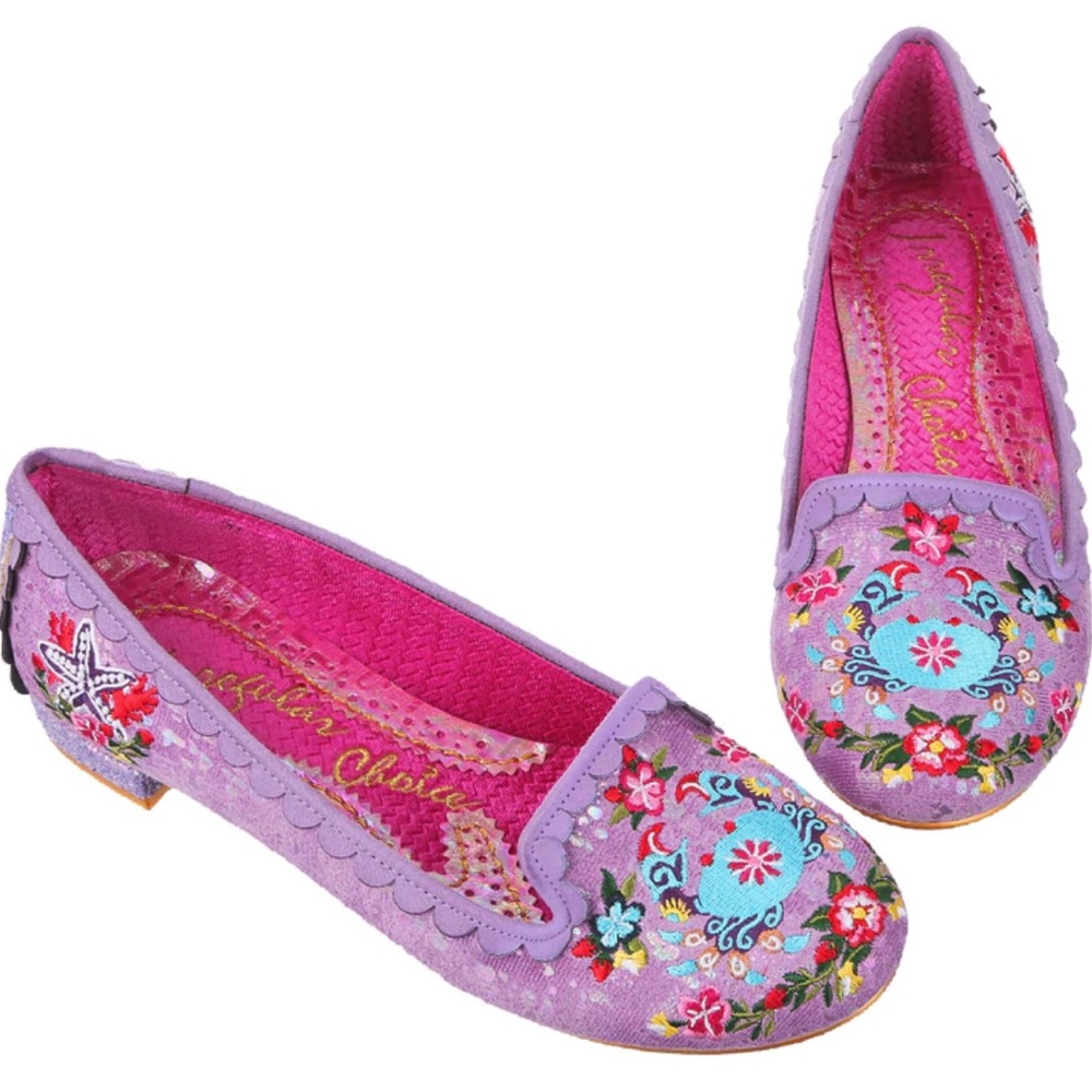 Irregular Choice Crab-u-lous Day Flats